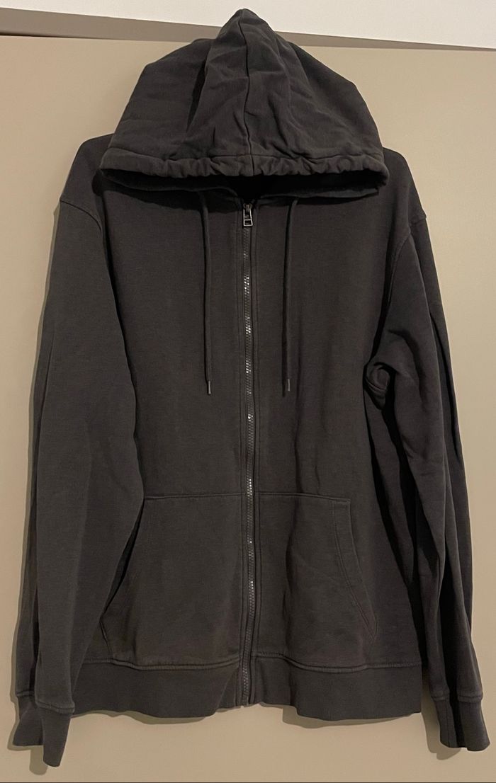 Veste à capuche grise - Taille M - photo numéro 2