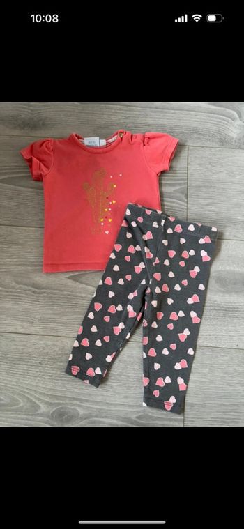 Ensemble feetje taille 6 mois