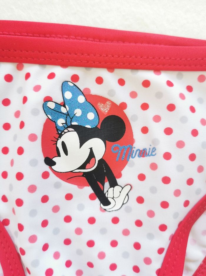 Culotte de maillot de bain à pois Minnie Disney Baby 36 Mois - photo numéro 3