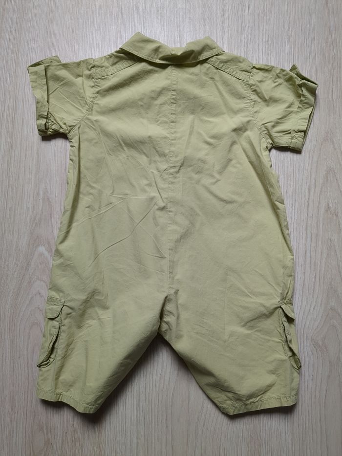 Combishort verte Sergent Major 9 mois - photo numéro 3