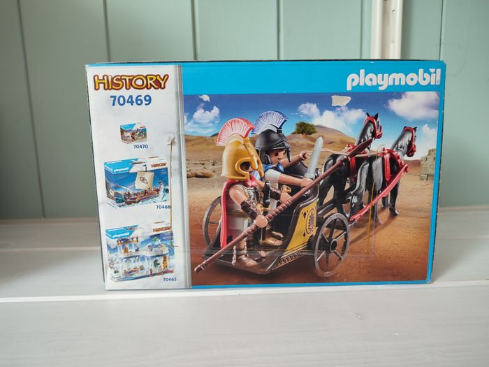 Playmobil 70469 Achille et Patrocle avec char - photo numéro 3