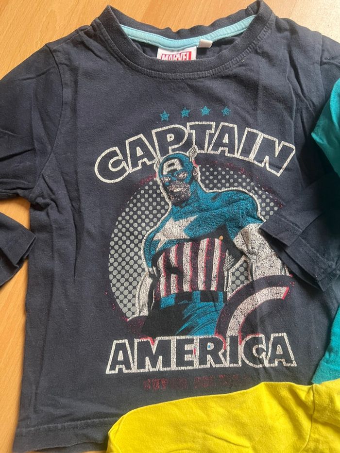 Lot 3 tee-shirts garçon taille 4ans - photo numéro 3