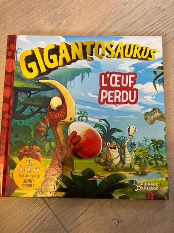 Livre gigantosaurus des 6 ans