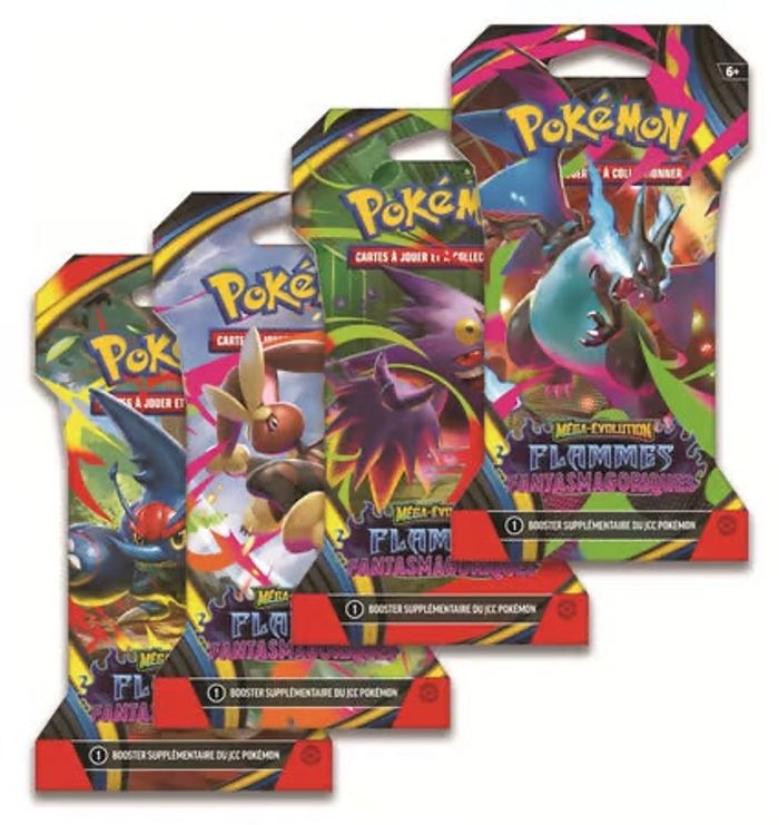 Carte Pokémon ArtSet ME02 Flammes fantasmagoriques neuf scellé