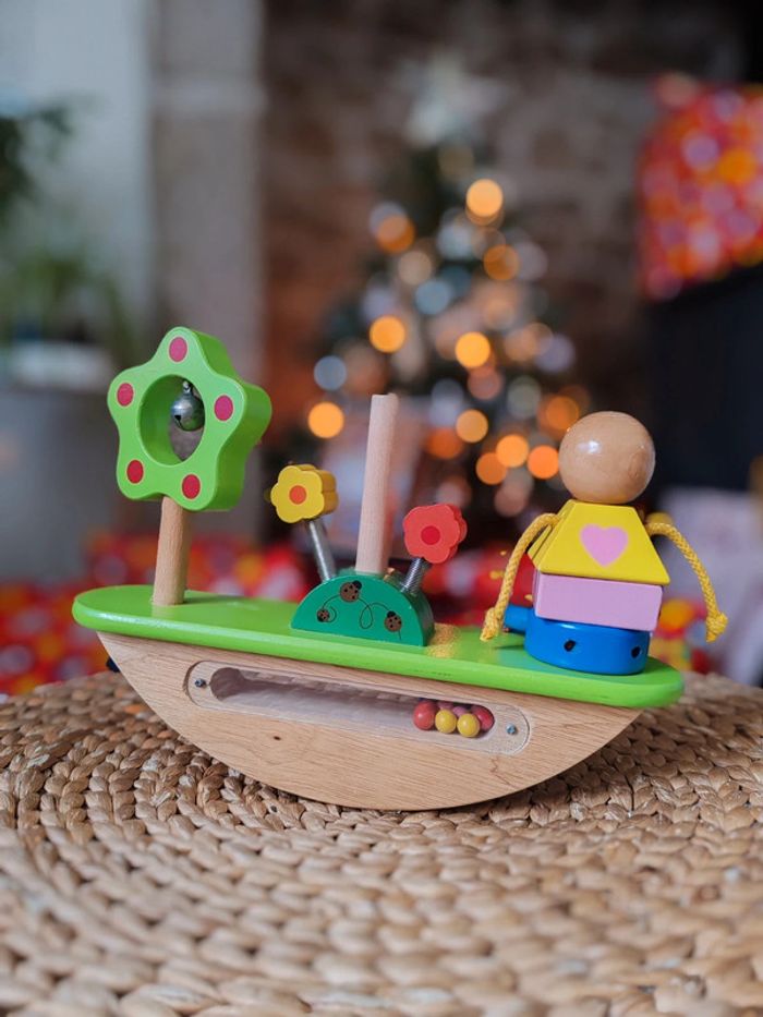 Jouet a bascule Janod en bois - photo numéro 5