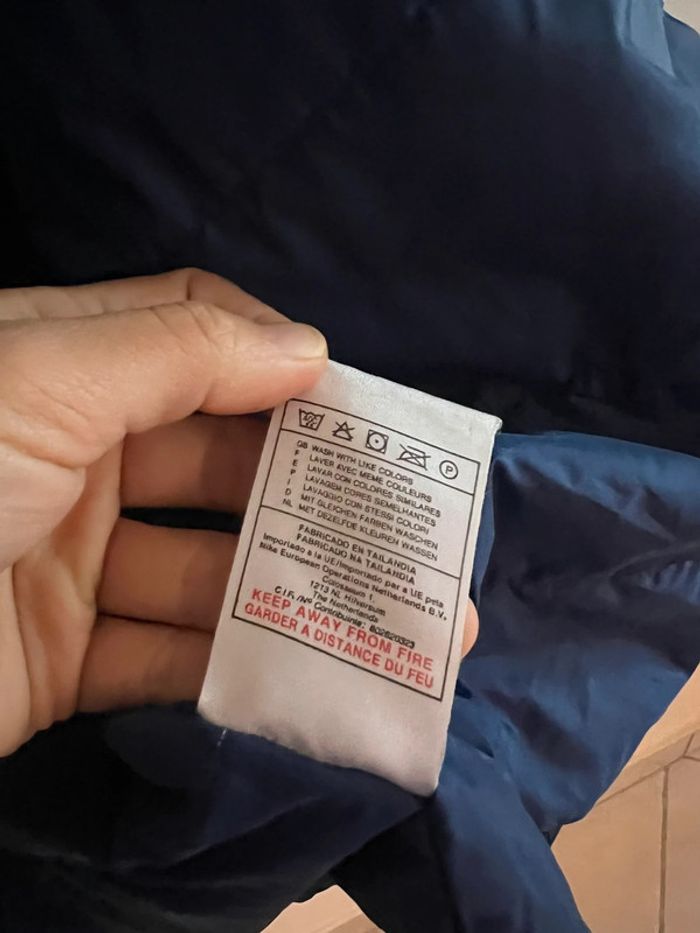 Magnifique manteau / veste Nike vintage taille XL couleur bleu marine - photo numéro 10