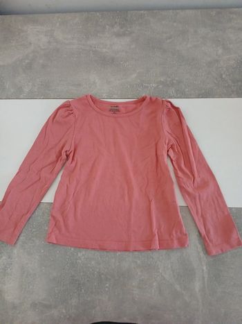 Tee shirt manches longues fille kiabi