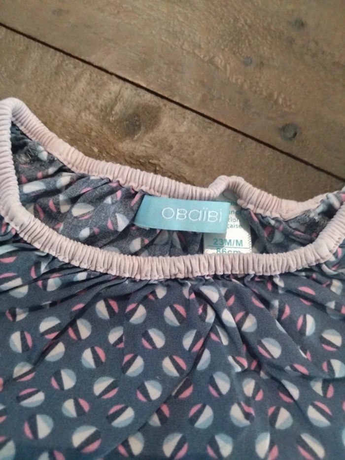 Lot tunique t shirt manches longues bebe 2 ans - photo numéro 7