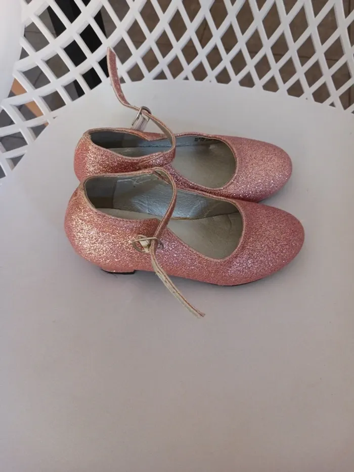 Chaussures roses pailletées 29 - photo numéro 2