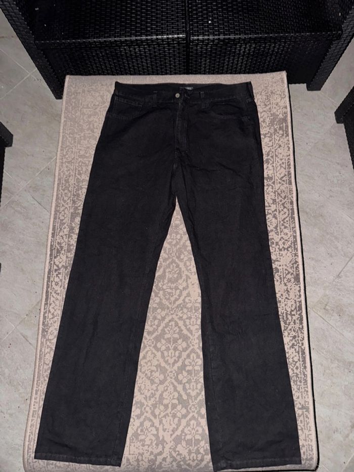 Pantalon Dockers homme - Taille W38 L34 - Noir - Coupe droite élégante