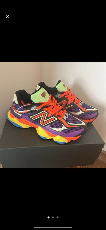 New balance 9060 violette jaune orange 36