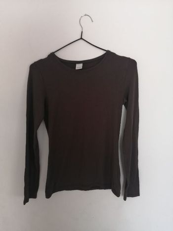 Pull sweat manches longues camaïeu