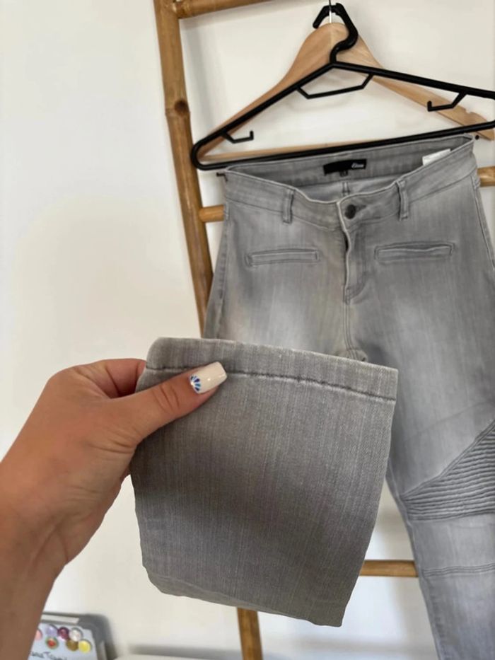 Jean skinny gris Etam taille 38 - photo numéro 7