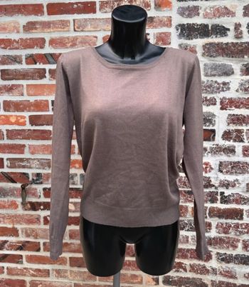 Pull marron T42-44 • Tissaia Basics