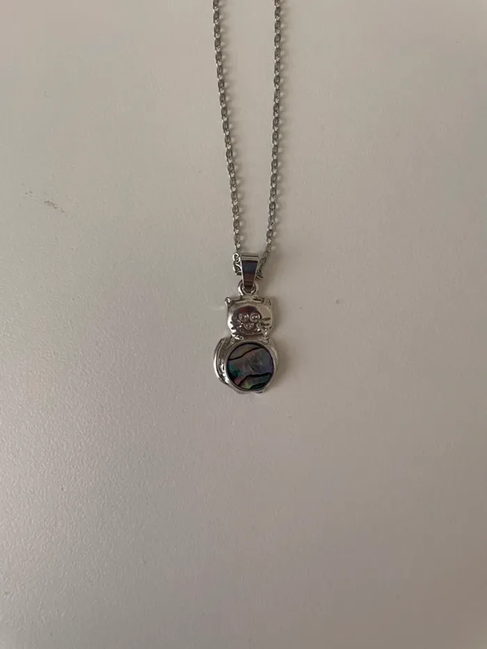 Pendentif Ourson en nacre Naturelle