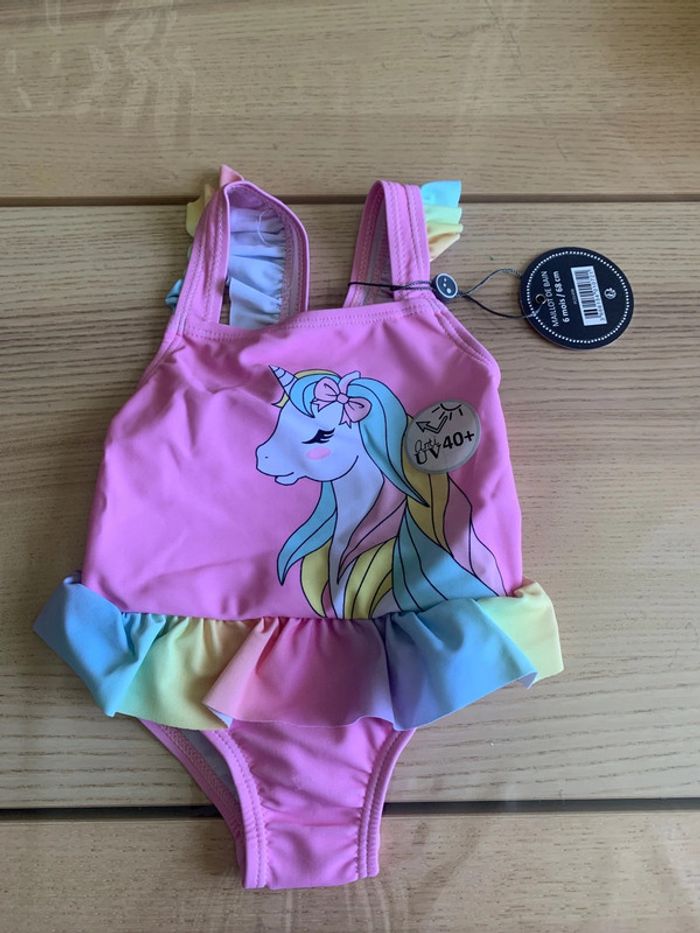 Maillot 1 pièce bébé Anti UV 40+ | mes petits cailloux