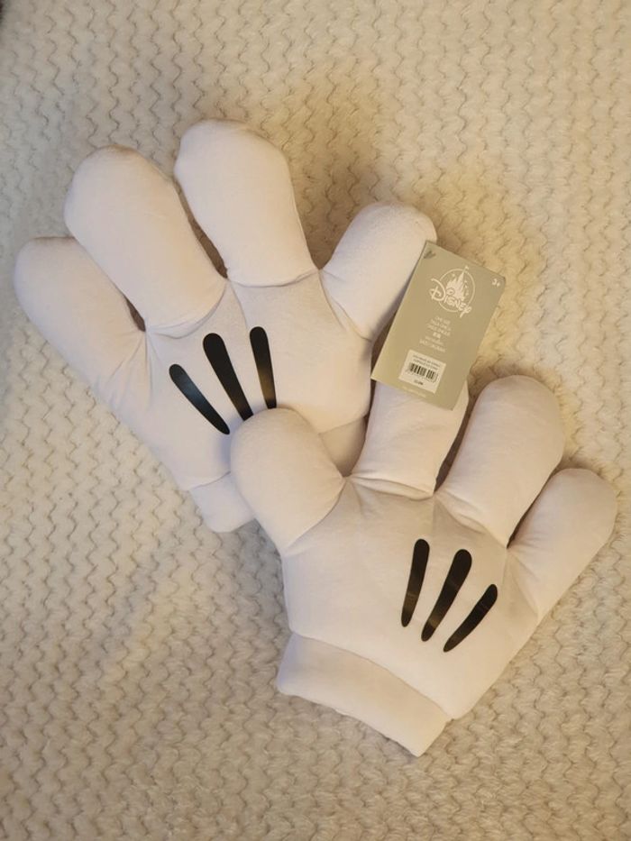 Gants mickey disney mascotte disneyland paris