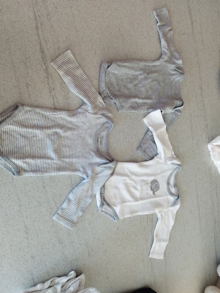 Lot de 3 body manches longues