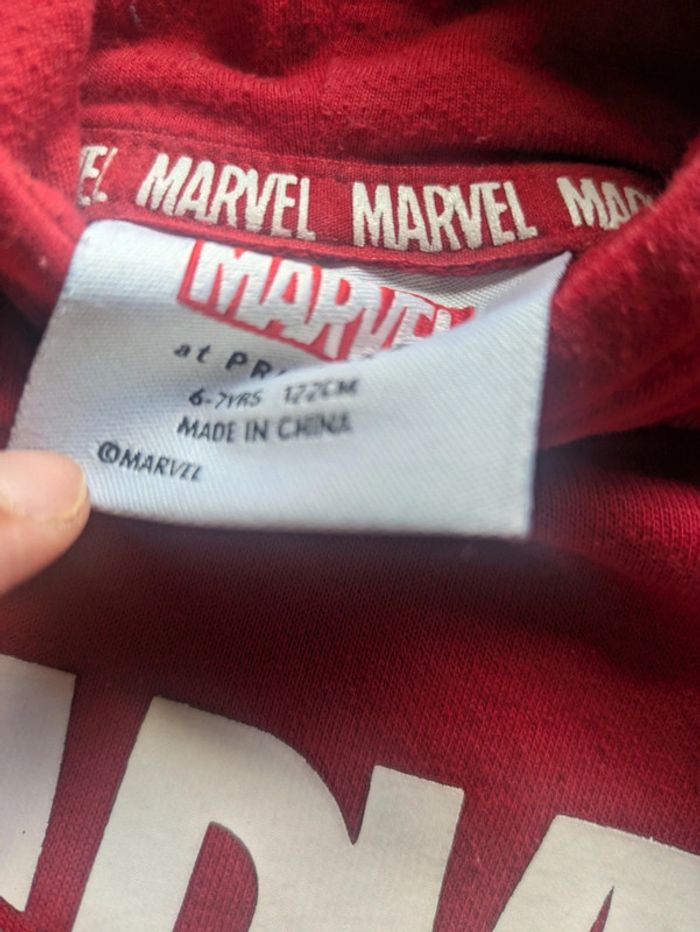 Pull marvel garcon 6-7 ans - photo numéro 4