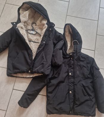 2 parkas doublées