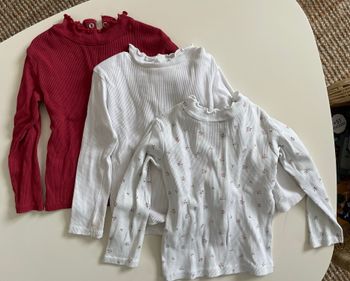 3 hauts Kiabi 24 mois