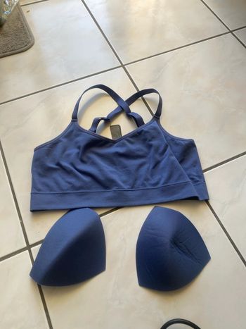 Sert de sport bleu crivit Taille M.