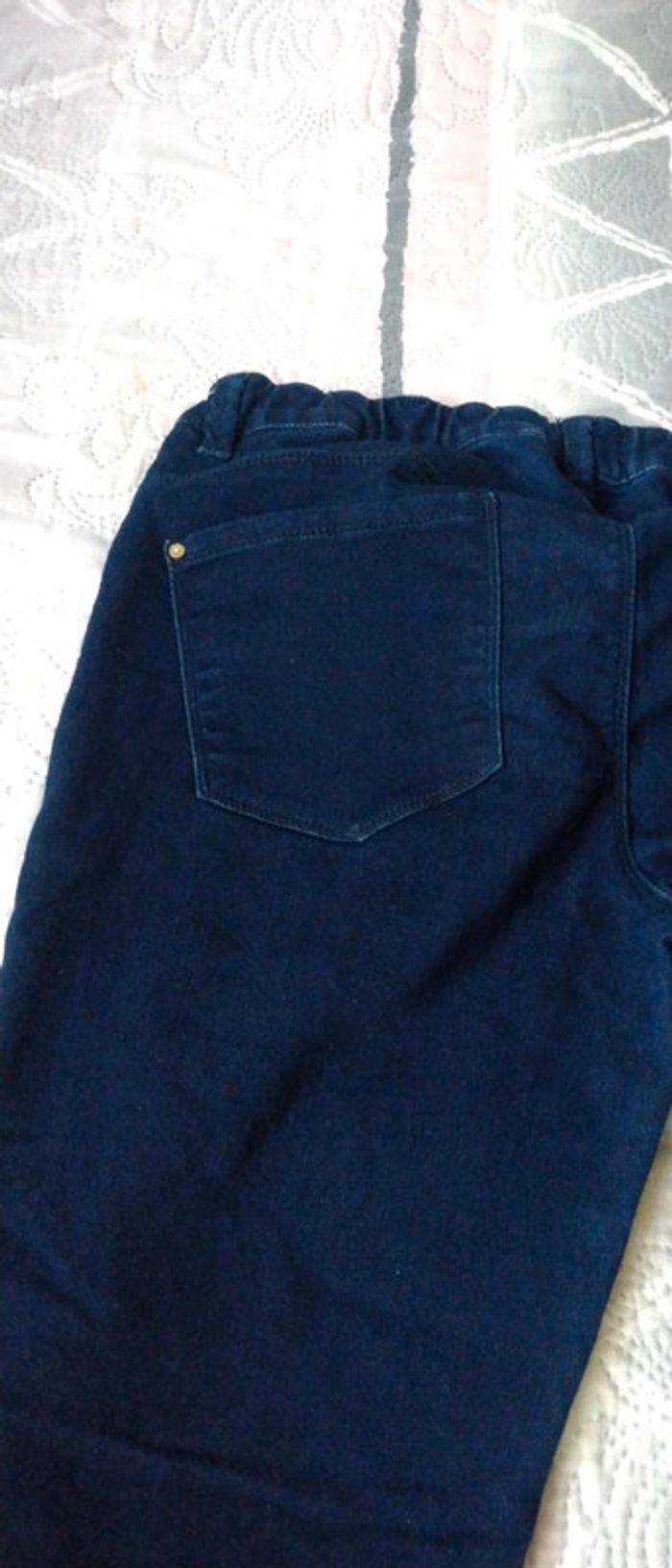 Jegging slim bleu brut femme 44 b. a basic - photo numéro 10