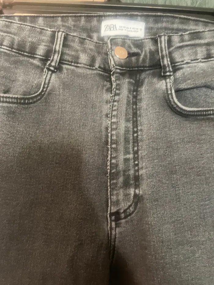 Jean gris Zara - photo numéro 3