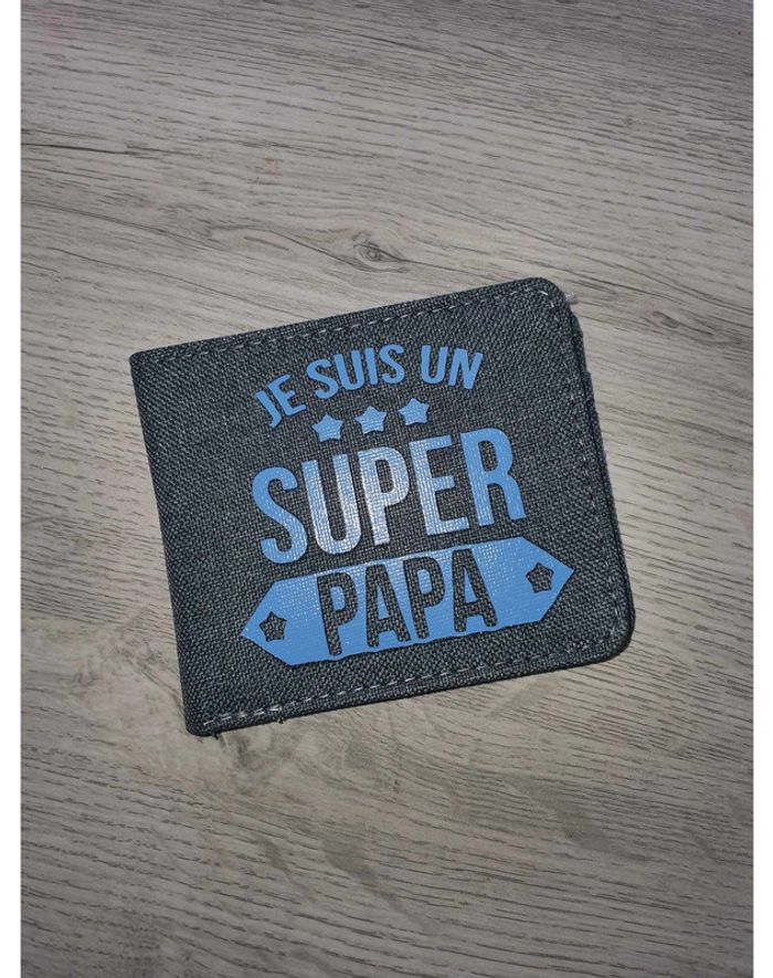 porte carte je suis un super papa