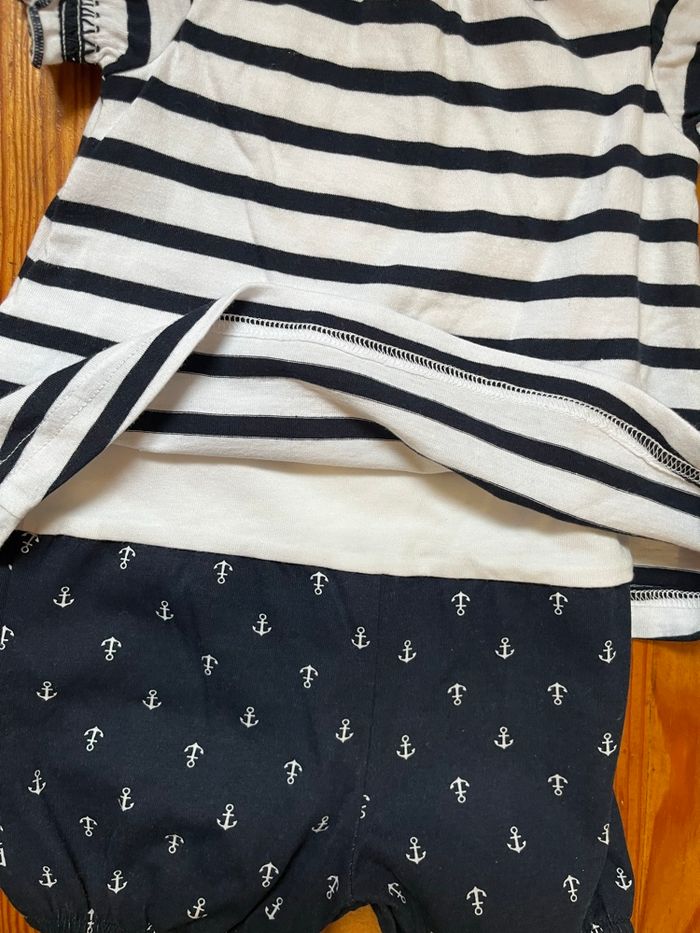 Combi short marinière - photo numéro 5