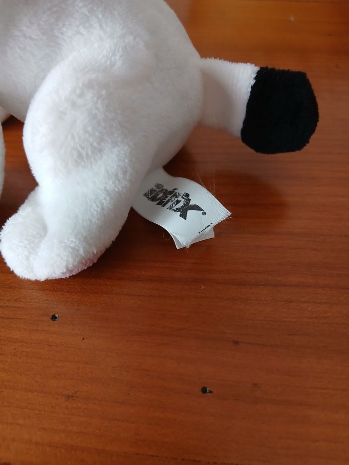 Doudou-Peluche Chien Idéfix avec bandana *17 cm - photo numéro 5