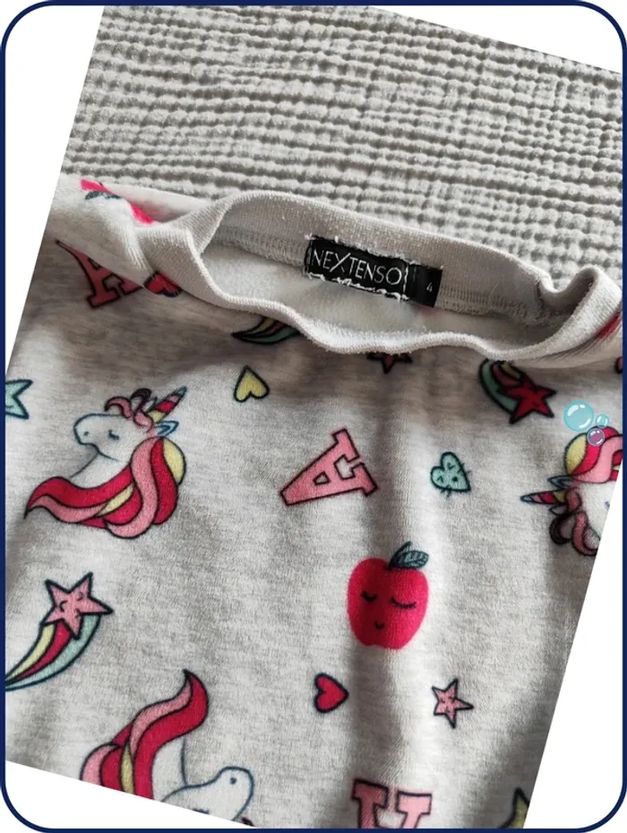 Pyjama deux pièces fille - photo numéro 2
