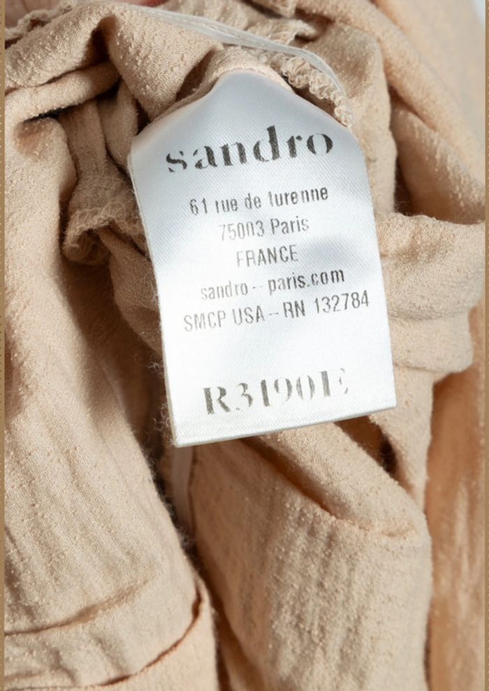 Robe Sandro avec ceinture – Taille 2 (convient à un 36/38) - photo numéro 10