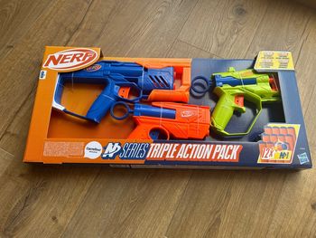 Nerf triple action pack