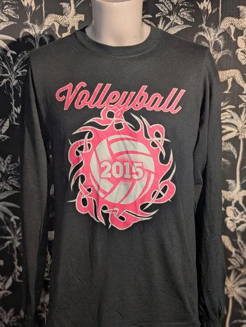 Tee-shirt Volleyball Rose Taille M 2015