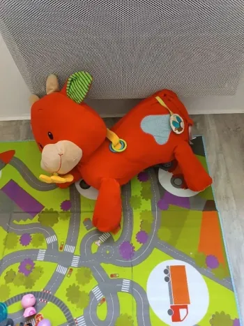 Coussin vache Minimi de Minitoys 70 cm