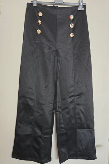 Pantalon droit noir 