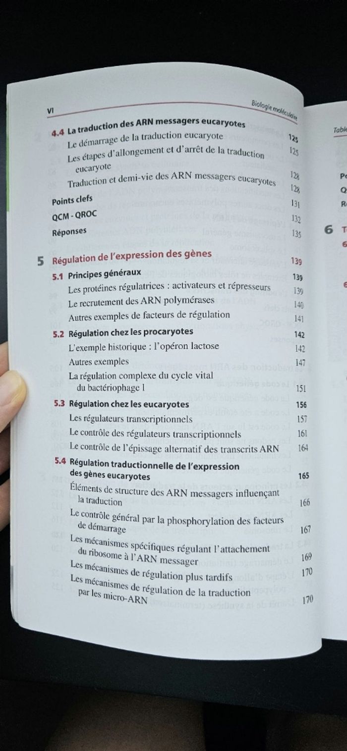 Manuel Biologie moléculaire - Cours + QCM + QROC - Licence/Prépa/Master - photo numéro 6