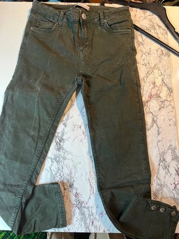 Jean skinny kaki bershka neuf