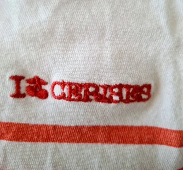 T-shirt Le Temps des Cerises  Taille 12 ans (XS) - photo numéro 3