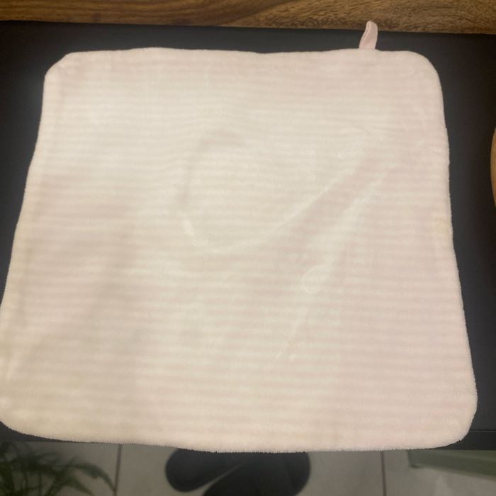 Doudou plat de secours tête ourson - photo numéro 3