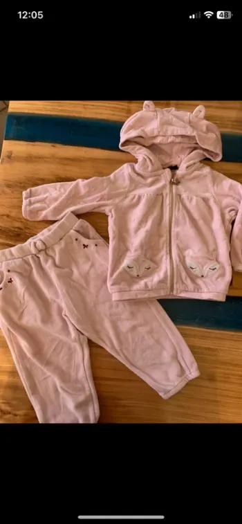 Ensemble survêtement velours sergent major taille 2 ans
