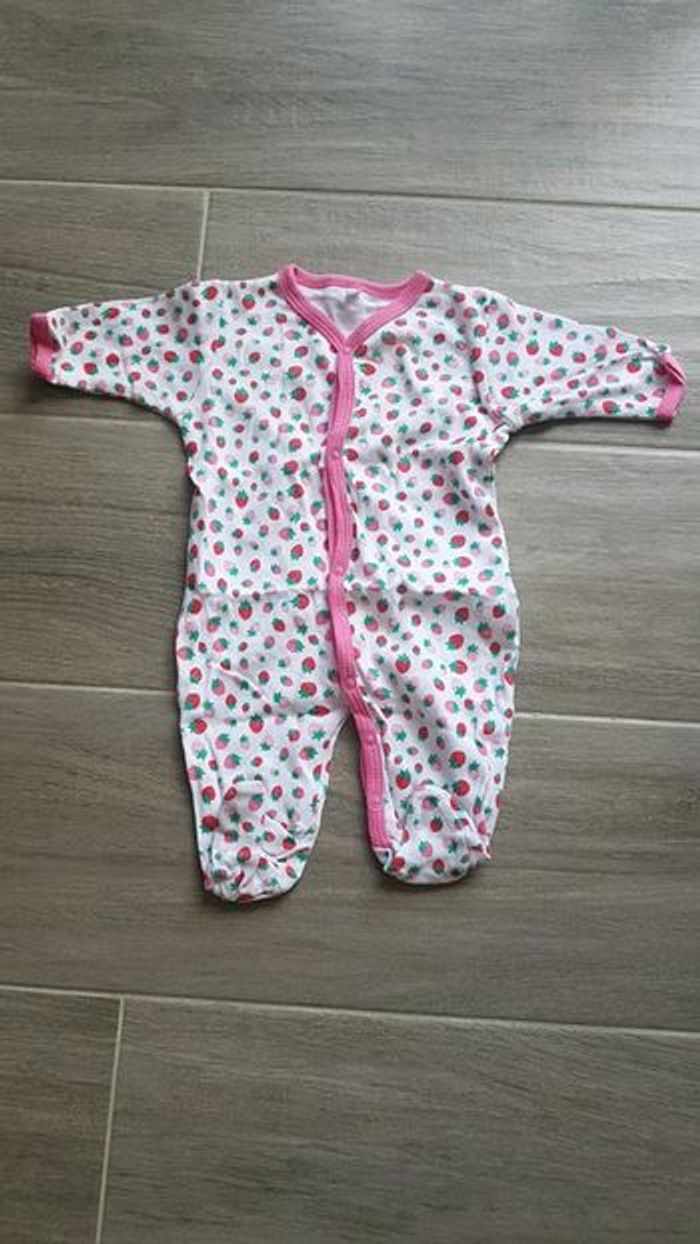 Pyjama léger en coton 56 cm
