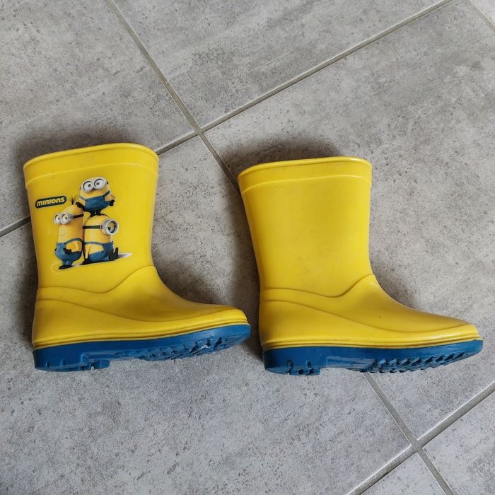Bottes de pluie minions pointure 25 - photo numéro 2