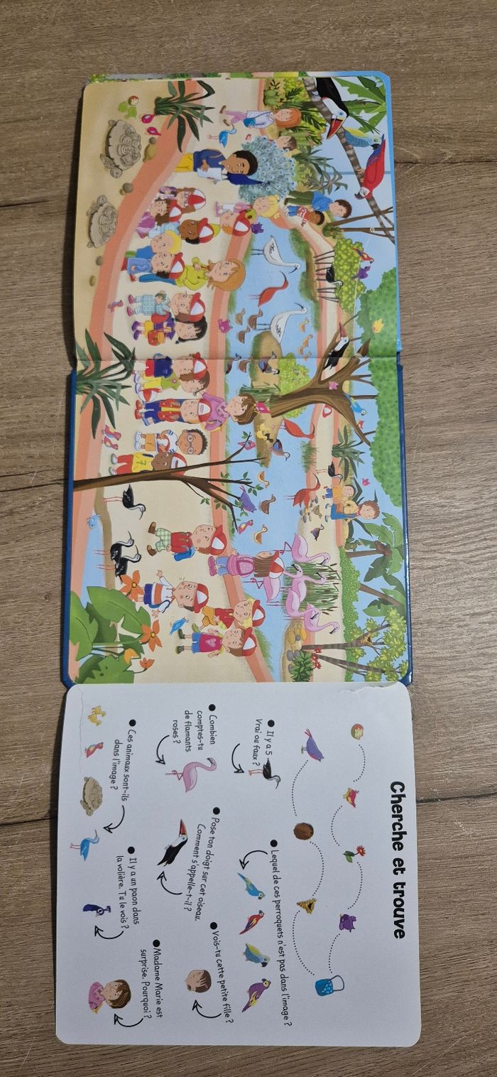 Livre Cherche et Trouve Au zoo - photo numéro 9