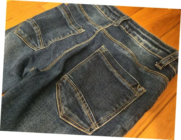 Jean flare bleu EDEFA fille 6 ans (110/116cm) tendance & confort 👖 - photo numéro 5