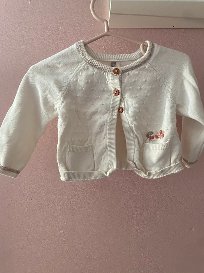 Gilet blanc - photo numéro 2