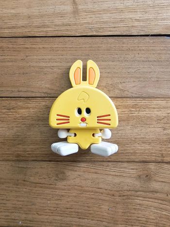 Jouet jeu Modul auto Tomy lapin jaune 1988 vintage