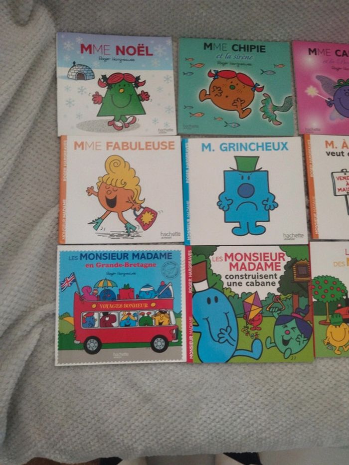 Lot 15 livres monsieur madame - photo numéro 2