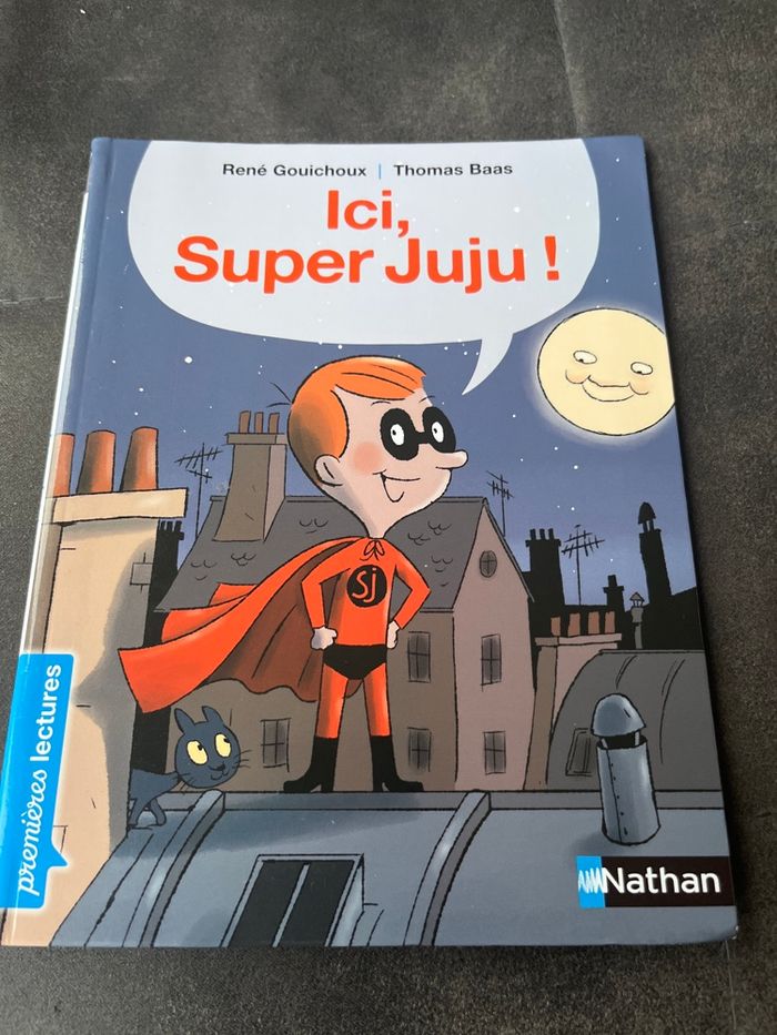 Livre premières lectures Nathan ici super juju - photo numéro 1